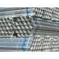 BS1387 CLASE B STK400 Tubo de acero galvanizado, ASTM A53 Tamaño de tubería GI estándar de 1 pulgada, tuberías de acero galvanizado soldadas 80